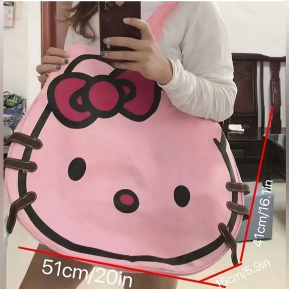 Sanrio Hello Kitty Large Capacity Tote Bag - Picture 4 of 4
